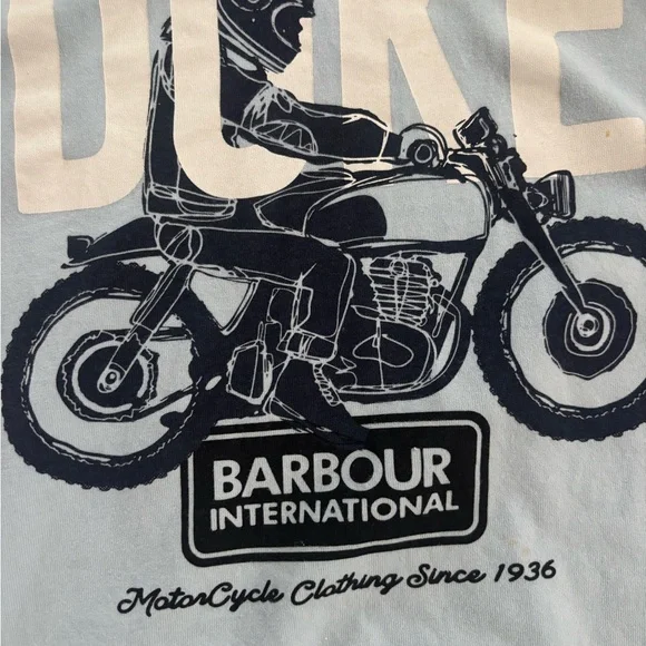 Barbour International Duke Motorcycle Tee Shirt - Picture 3 of 4
